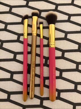 Luxie Makeup Brush Set - 4 Piece